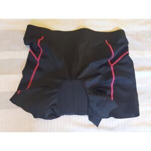 Biker Padded Shorts Women's 2XL EUC Black Biking Racing Comfort